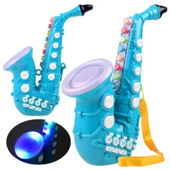 Детский игрушечный саксофон