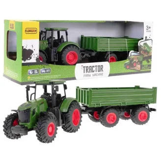 Игрушечный трактор с прицепом Farm Machine