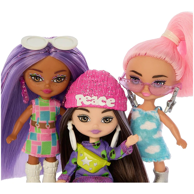 Куклы Барби Barbie Extra Mini Minis 5 HPN09