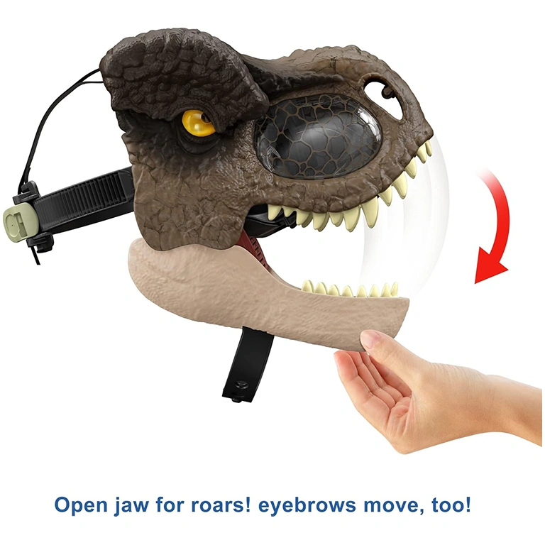 Jurassic World Dominion dinozaura maska ar skaņām Tyrannosaurus GWD71