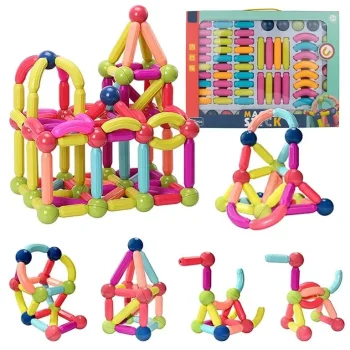 Bērnu magnētiskais konstruktors Magic Stick 66