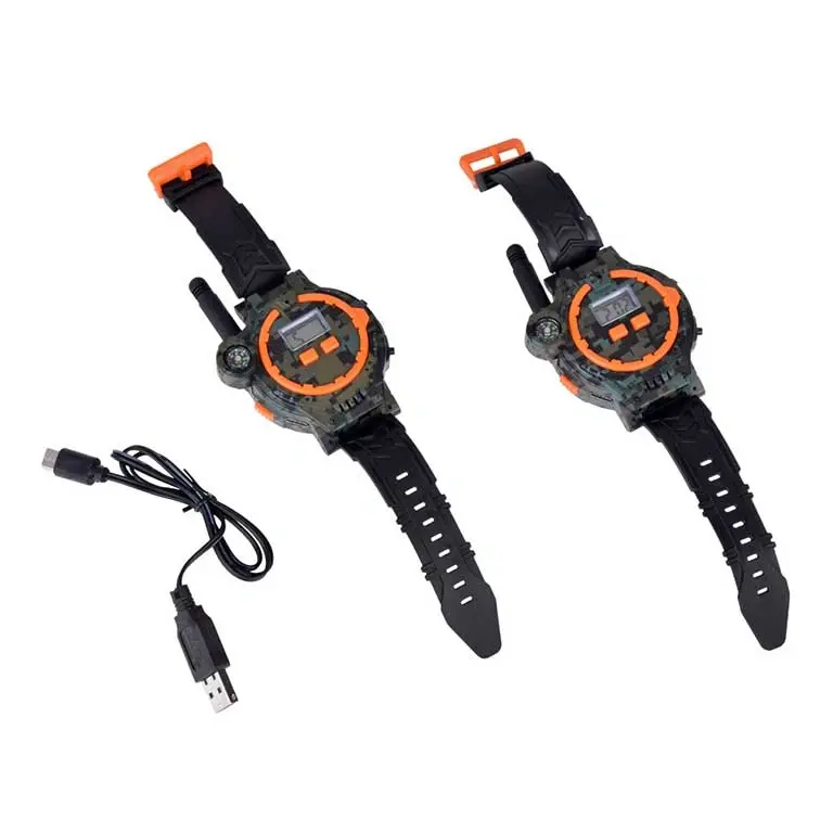 Bērnu rācijas, pulkstenis ar kompasu Walkie Talkie 200 m