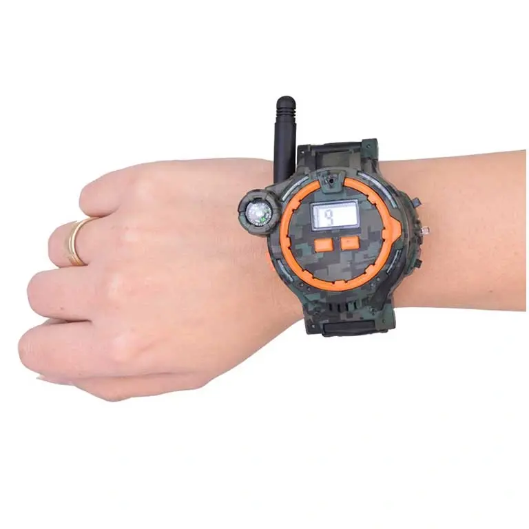 Bērnu rācijas, pulkstenis ar kompasu Walkie Talkie 200 m