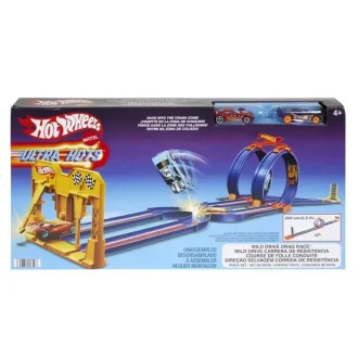 Hot Wheels Ultra Hots Wild Drive Drag Race HGV65