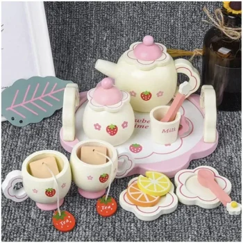 Koka tējas servīze Strawberry