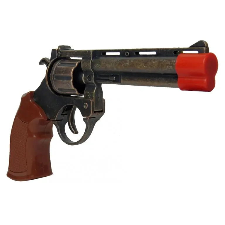 Pistonu metāla pistole (revolvers) Cap Gun Long 8 shot