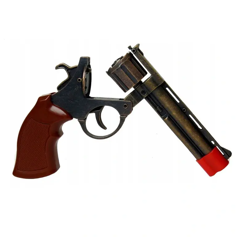 Pistonu metāla pistole (revolvers) Cap Gun Long 8 shot