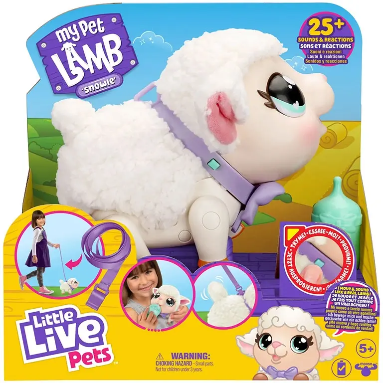 Little Live Pets My Pet Lamb Snowie интерактивная игрушка ягненок 26476
