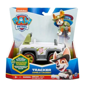 Paw Patrol Tracker figūriņa un Jungle Cruiser mašīna 6069071