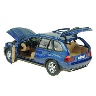 BMW X5 E53 Blue 1/24 MM модель автомобиля