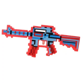 Rotaļu ierocis ar gaismām un skaņām Like Minecraft Red