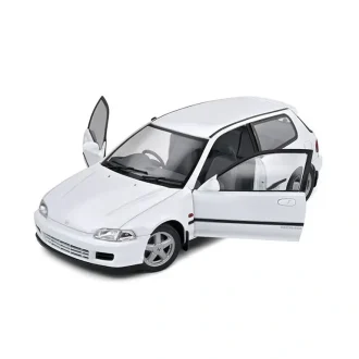 Honda Civic EG6 White 1991 auto modelis 1:18 Solido