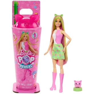 Barbie Pop Reveal Shakes Doll Scented Cute Kitten lelle Bārbija JCN88