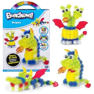 Bunchems Dragons Glow In The Dark 200 dadžu konstruktors