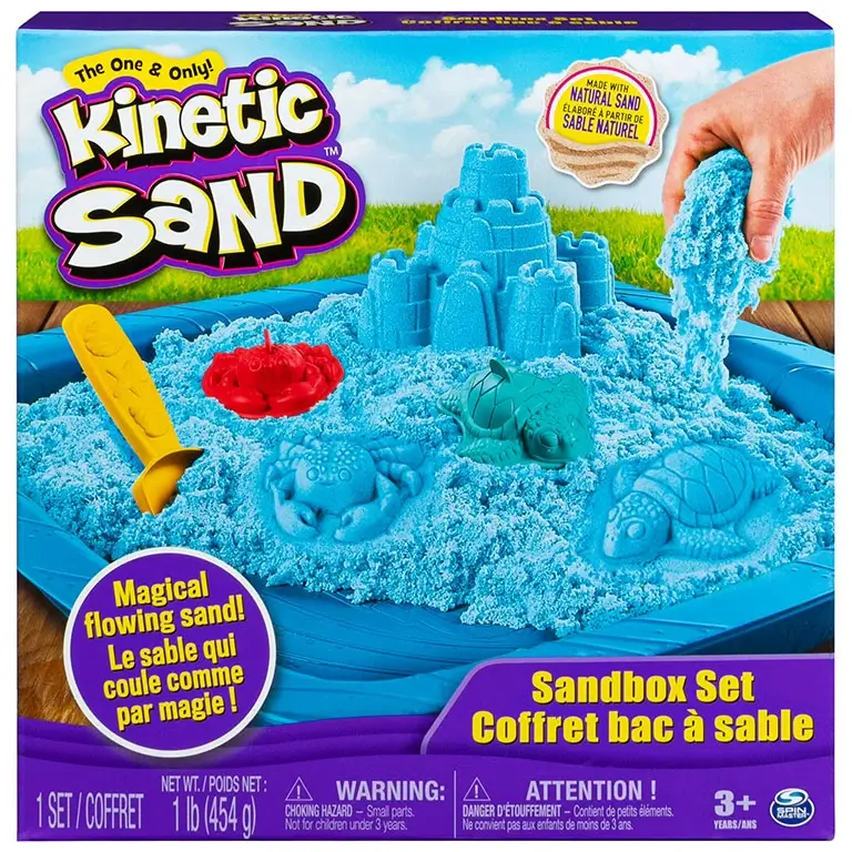 Spin Master Magical Flowing Sand 454g kinētiskās smiltis 6024397 Blue