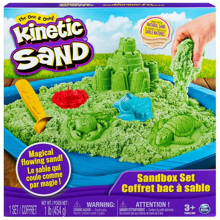 Spin Master Magical Flowing Sand 454g kinētiskās smiltis 6024397 Green