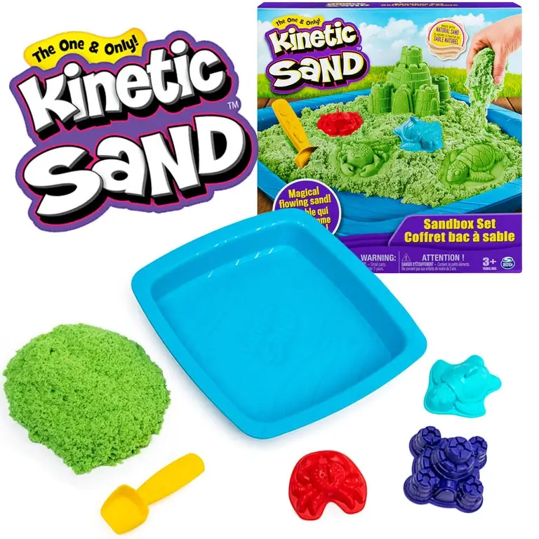 Spin Master Magical Flowing Sand 454g kinētiskās smiltis 6024397 Green