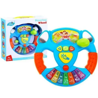 Rotaļu auto stūre bērniem KUN