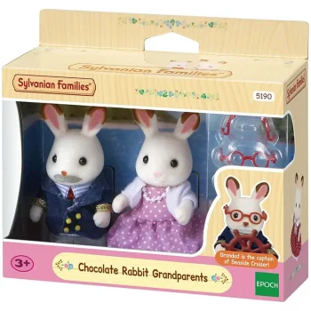 Sylvanian Families figūriņas 5190 Chocolate Rabbit Grandparents