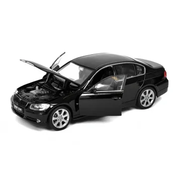 BMW 330i E90 Black auto modelis 1:24 Welly