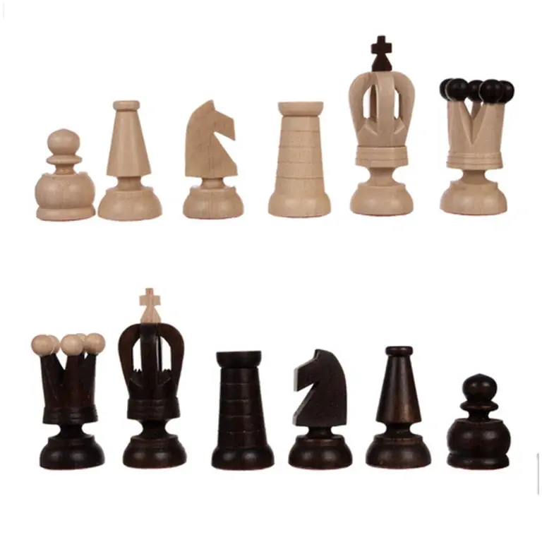 Koka šaha komplekts (šahs) 31x31 cm Lux Chess