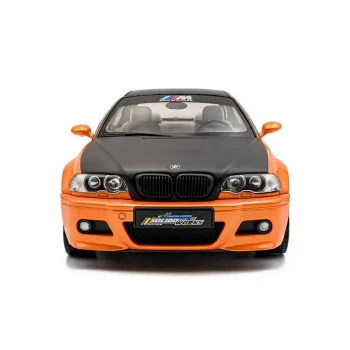BMW M3 e46 Coupe Orange auto modelis 1:18 Solido