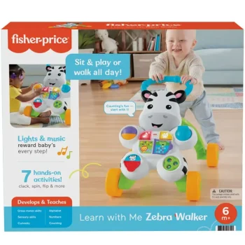 Learn with Me Zebra bērnu staigulis Fisher-Price DLF00