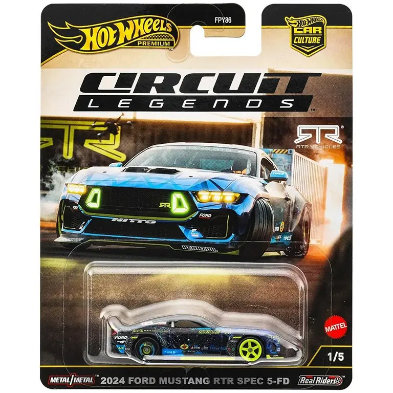 Hot Wheels Premium Ford Mustang RTR FPY86