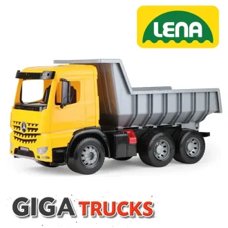 LENA Giga Trucks Mercedes-Benz Arocs pašizgāzējs 63 cm