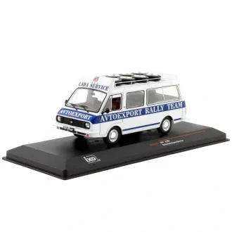 1983 gada RAF 2203 Team Rally Lada Service auto modelis 1:43 IXO