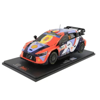 Hyundai i20 WRC Nr.11 T.Neuville M.Wydaeghe Japan 2024 auto modelis 1:18 IXO