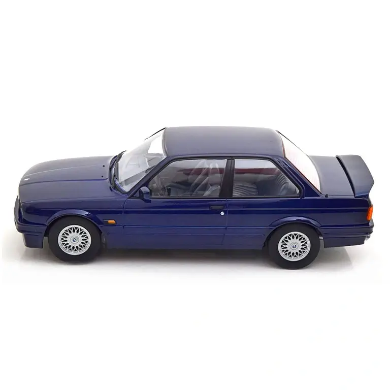 BMW 325i E30 M-Pack 2 Dark Blue Metallic 1988 auto modelis 1:18 KK Scale