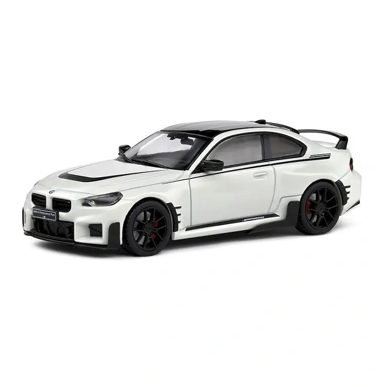 BMW M2 G87 M Performance White 2023 auto modelis 1:43 Solido