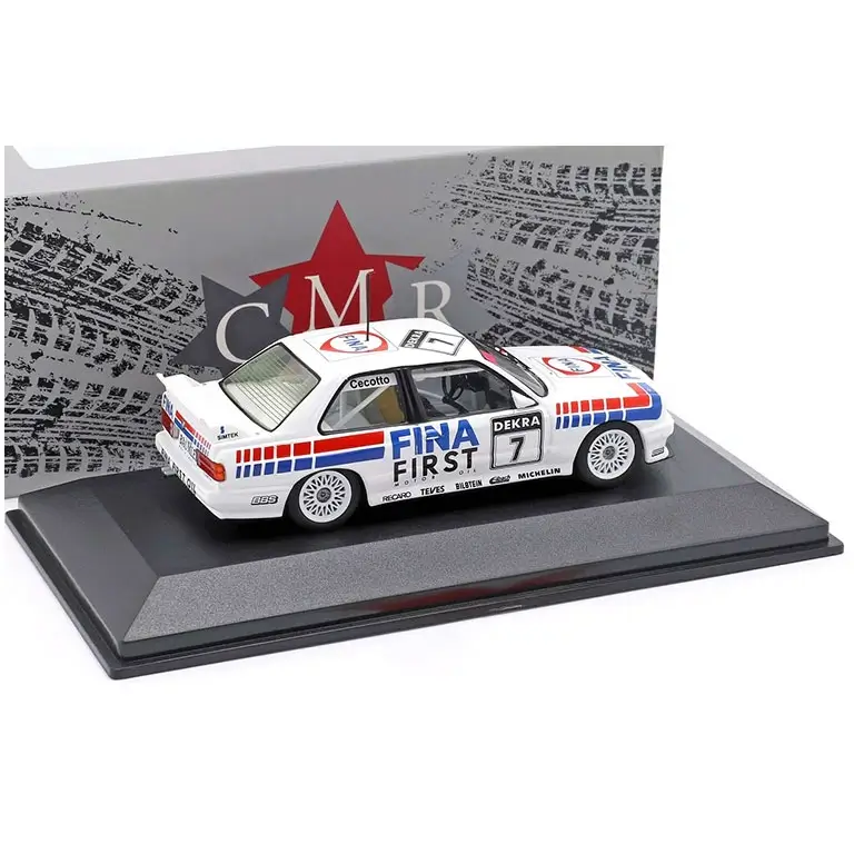 BMW M3 E30 Nr.7 Double Winner Brno DTM 1992 Johnny Cecotto auto modelis 1:43 CMR