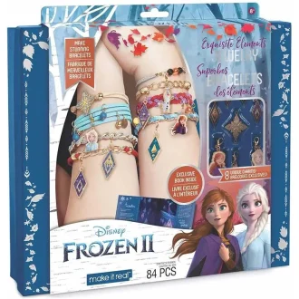 Make It Real Disney Frozen 2 radošais rokassprādžu veidošanas komplekts skaistā dāvanu kastē.