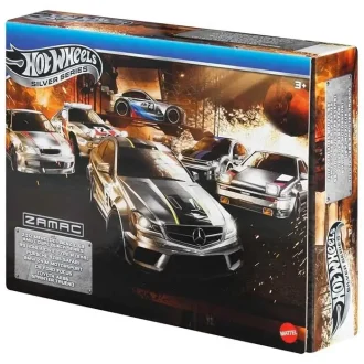 Hot Wheels Silver Series Zamak auto modeļu komplekts Mattel JBY80