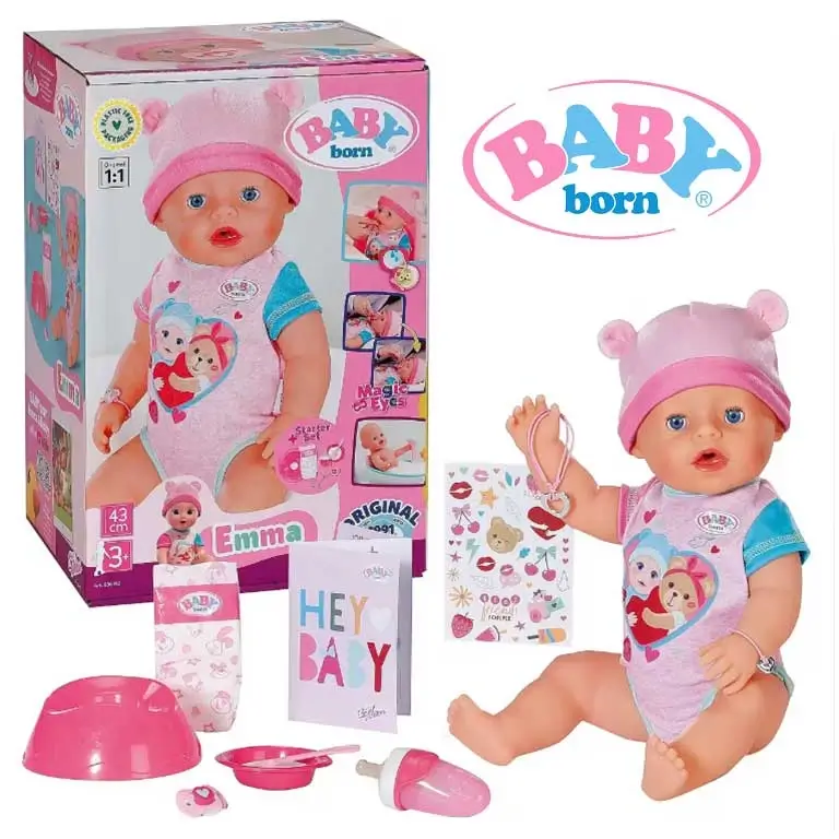 Baby Born lelle Emma 43 cm 834800