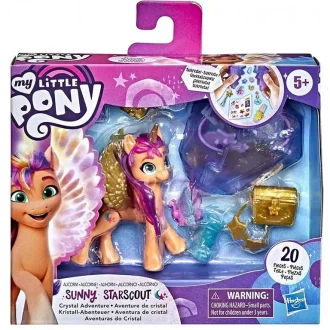 My Little Pony A New Generation Movie Crystal Adventure Alicorn Sunny Starscout Hasbro F3803 F1785