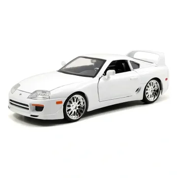Toyota Supra 1995 MK4 White Fast and Furious auto modelis 1:24 Jada