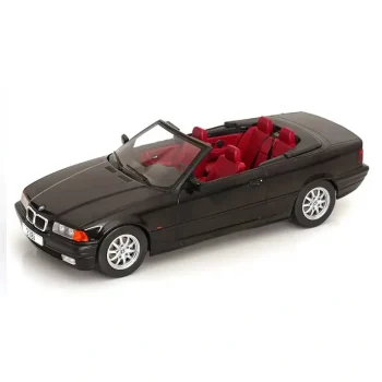 BMW 318i E36 Cabrio melns miniatūrs auto modelis no ražotāja MCG