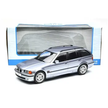 BMW 328i E36 Touring universāļa auto modelis tumši zilā krāsā