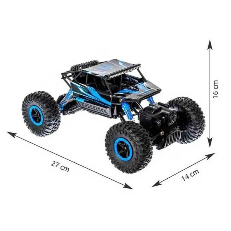 RC apvidus mašīna Rock ar pilnpiedziņu 4WD
