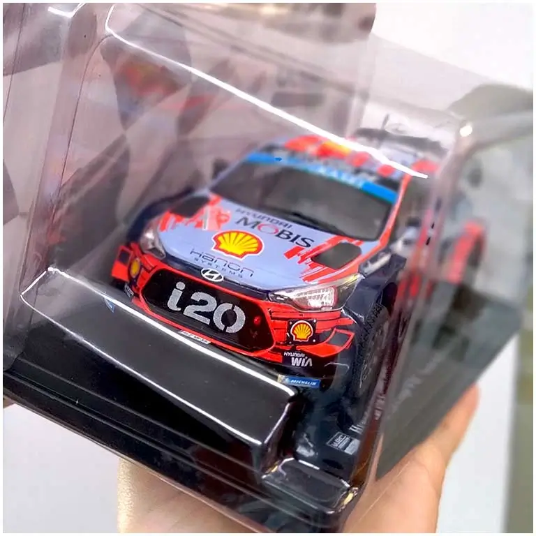 Hyundai i20 WRC Sordo-Del Barrio 2019 Italia auto modelis 1:24 Hachette
