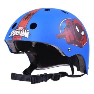 Bērnu ķivere velosipēdam un skrejritenim Zirnekļcilvēks. Marvel Ultimate Spider-Man bērnu aizsargķivere, modelis SM250102.