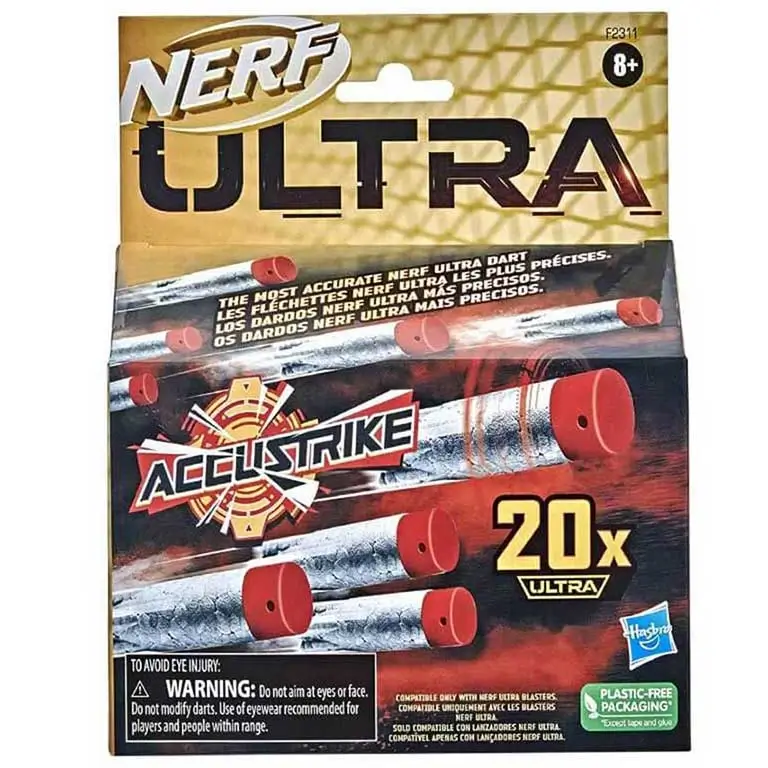 Nerf lodes, šautriņas AccuStrike Ultra 20-Dart Refill Pack F2311