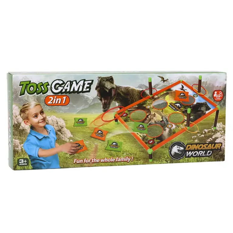 Veiklības sporta spēle Toss Game Dinosaur