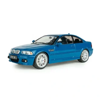 BMW M3 E46 2000 Coupe Laguna Blue auto modelis 1:43 Solido