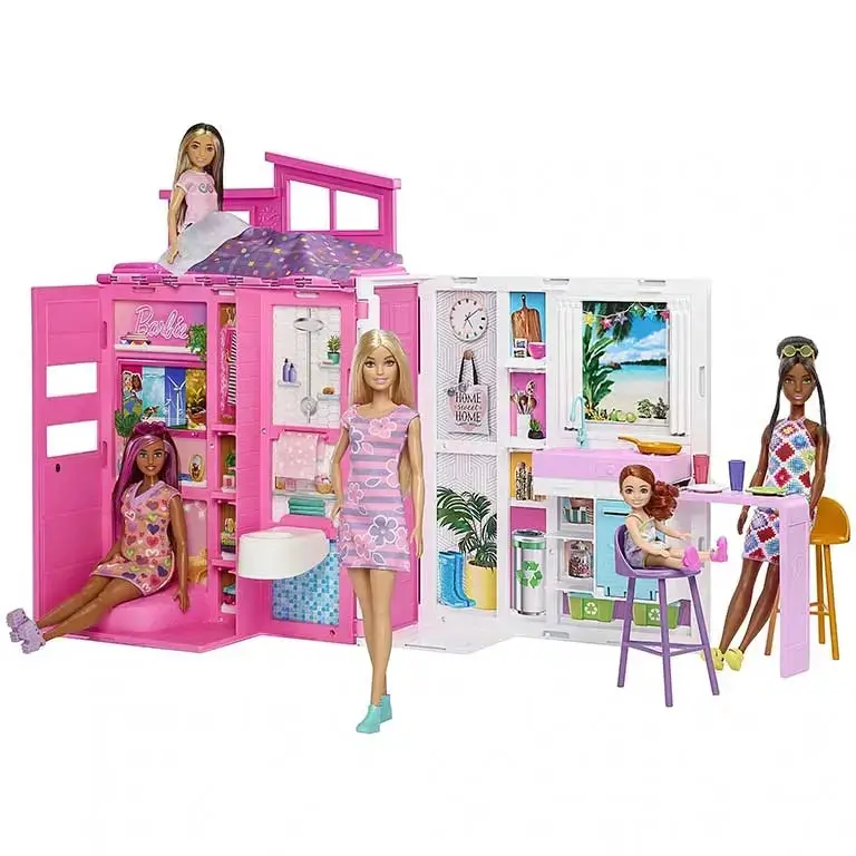 Bārbijas leļļu māja Barbie Getaway Doll House HRJ77