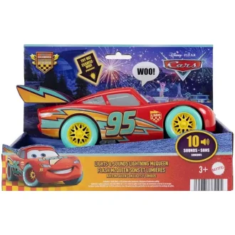 Lightning McQueen rotaļu mašīna Light and Sound Mattel JMT55