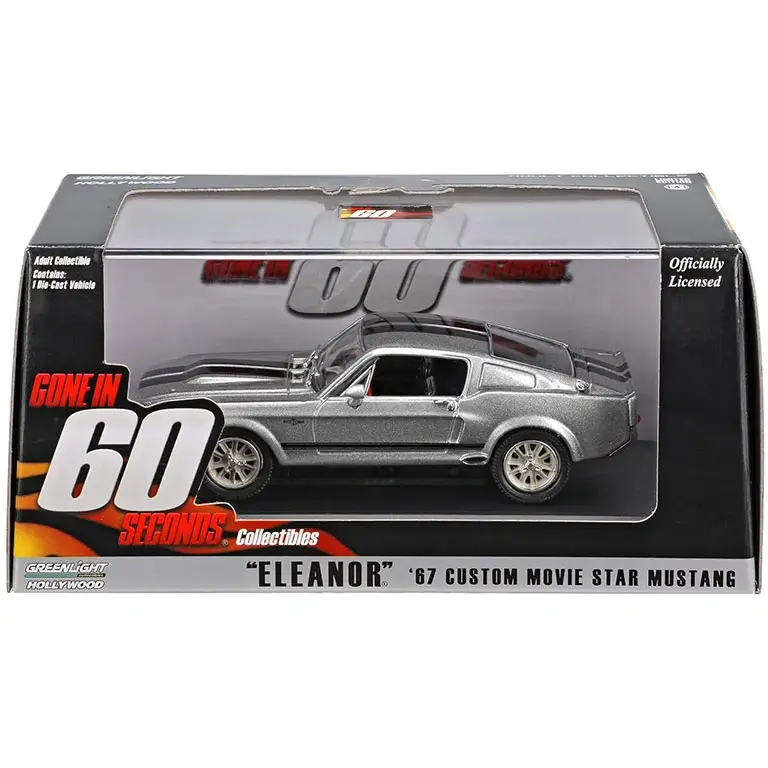 Ford Mustang Eleanor 1967 Gone in Sixty Seconds 2000 auto modelis 1:43 Greenlight